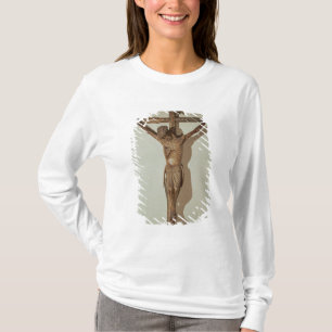 Camiseta Cristo na cruz, chamada "Le Devot Cristo "