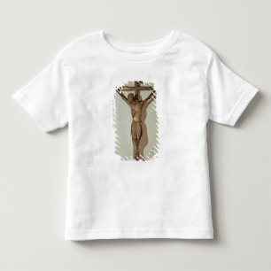 Camiseta Cristo na cruz, chamada "Le Devot Cristo "