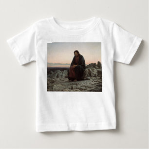 Camiseta Cristo na Natureza Selvagem (por Ivan Kramskoi)