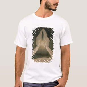Camiseta Cristo no Sepulchre, guardado por anjos