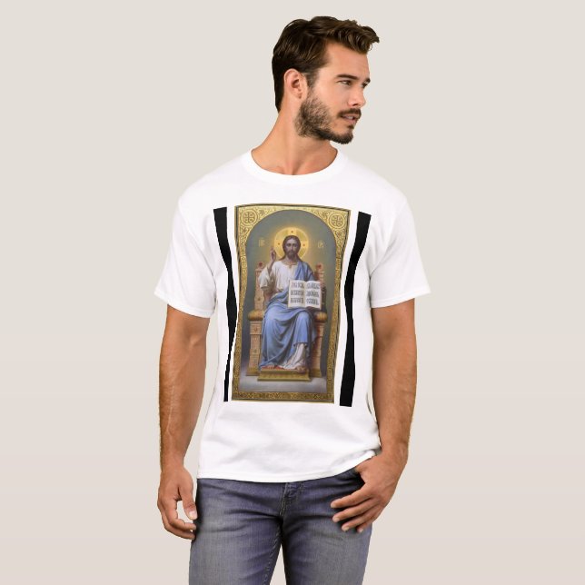 Camiseta Cristo O Professor / Todos Poderosos (Frente Completa)