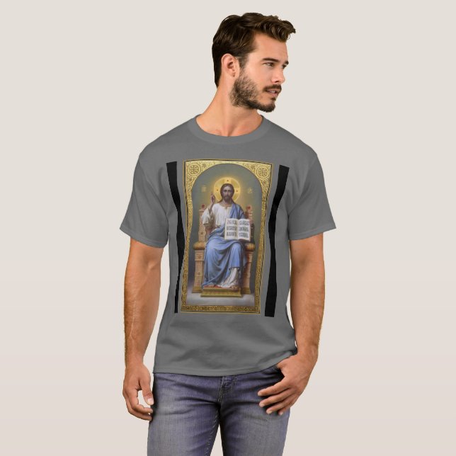 Camiseta Cristo O Professor / Todos Poderosos (Frente Completa)