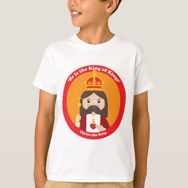 Camiseta Cristo o rei (Frente)