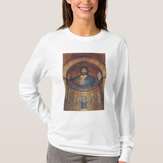 Camiseta Cristo Pantocrator e Madonna (Frente)