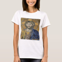 Cristo Pantocrator Mosiac Icônico Religioso Roman 