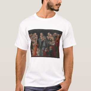 Camiseta Cristo que abençoa as crianças