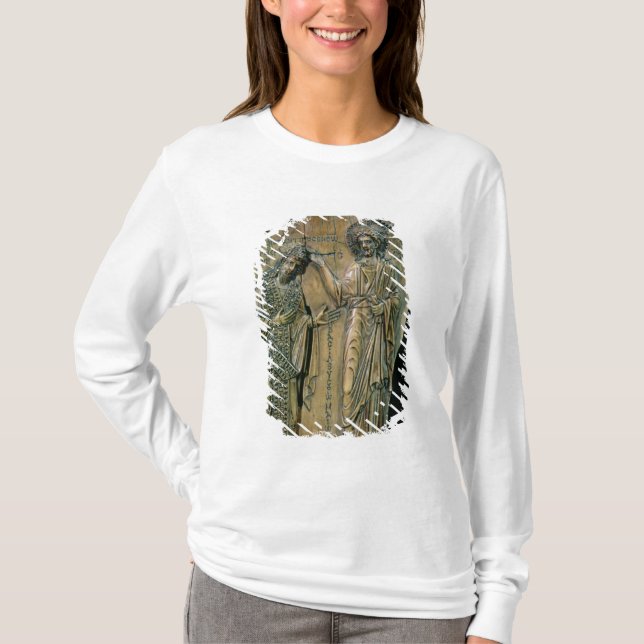 Camiseta Cristo que coroa o imperador Constantim VII (Frente)