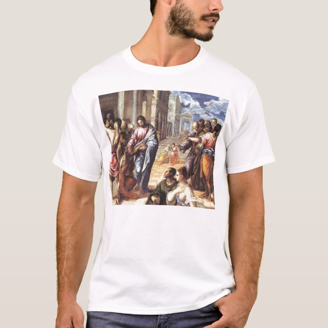 Camiseta "Cristo que cura o Blind (Frente)