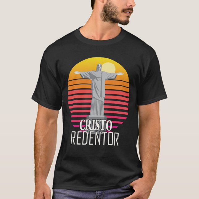 Camiseta Cristo Redentor Cristo a Igreja Redeemer Rio (Frente)