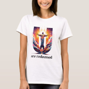 Camiseta Cristo Redentor: Você Está Redimido