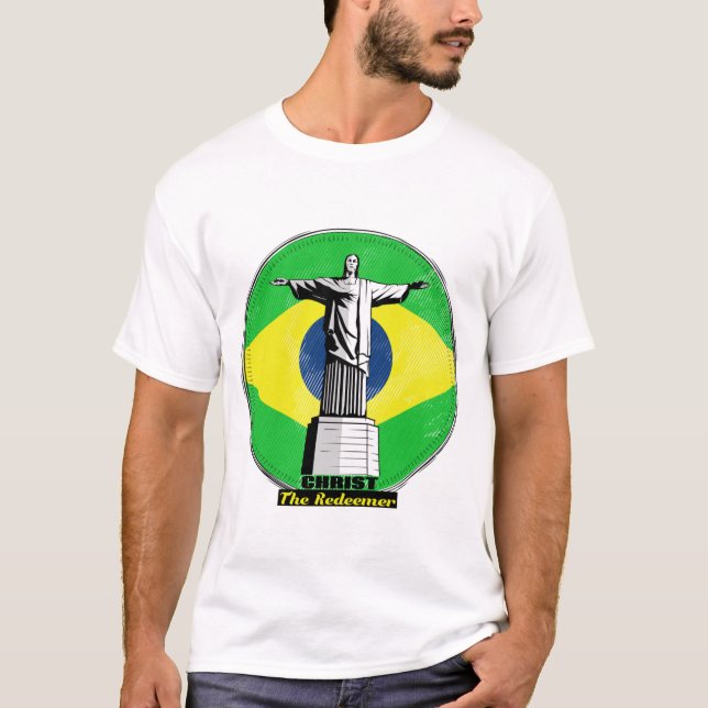 Camiseta Cristo Rio De Janeiro (Frente)