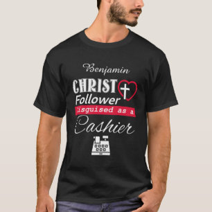 Camiseta Cristo Seguinte Disfarçado De Cristão-Caixeiro