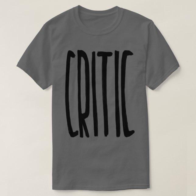 Camiseta Critic Kritiker (Frente do Design)