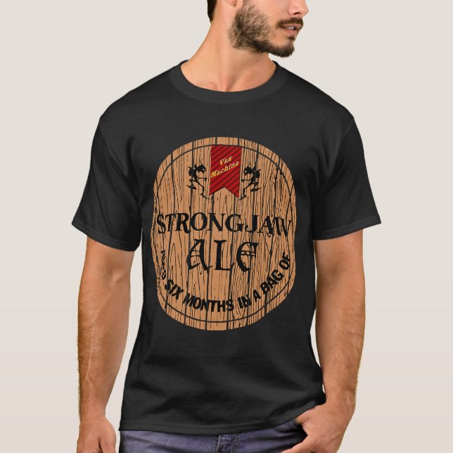 Camiseta crítica função merch strongjaw ale (Frente)