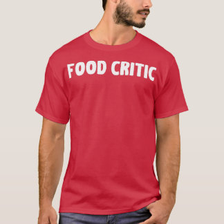 Camiseta Crítico de comida
