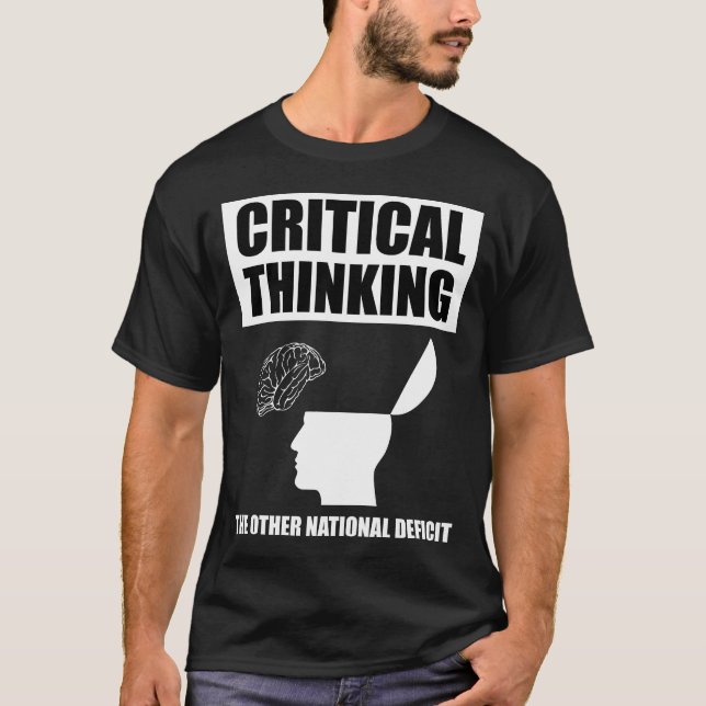 Camiseta Crítico Do Outro Défice Nacional (Frente)