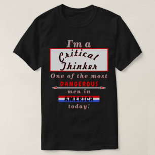 Camiseta Crítico Mais Perigoso (Wo)Homem Hoje