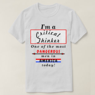 Camiseta Crítico Mais Perigoso (Wo)Homem Hoje Lt