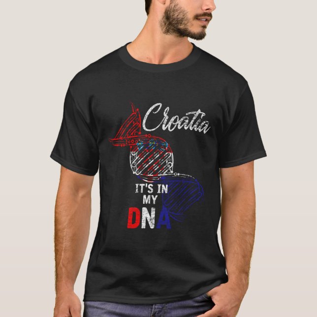 Camiseta Croácia ADN (Frente)
