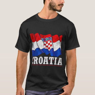 Camiseta Croácia Bandeira Croata