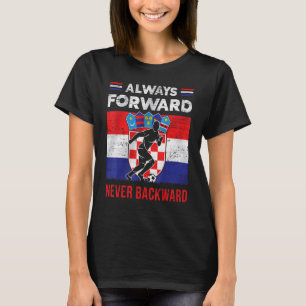 Camiseta Croácia Bandeira Raízes Croatas Hrvatske Croácia Z
