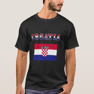 Camiseta Croácia Roota Orgulho Hrvatska Bandeira Orgulho Cr