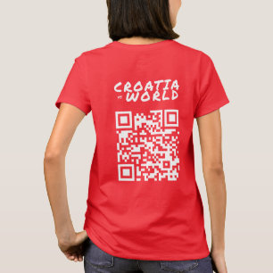 Camiseta CROÁCIAvs. Vermelho MUNDIAL