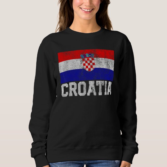 Camiseta Croata Croácia Flag Prid Roots Country Family N (Frente)