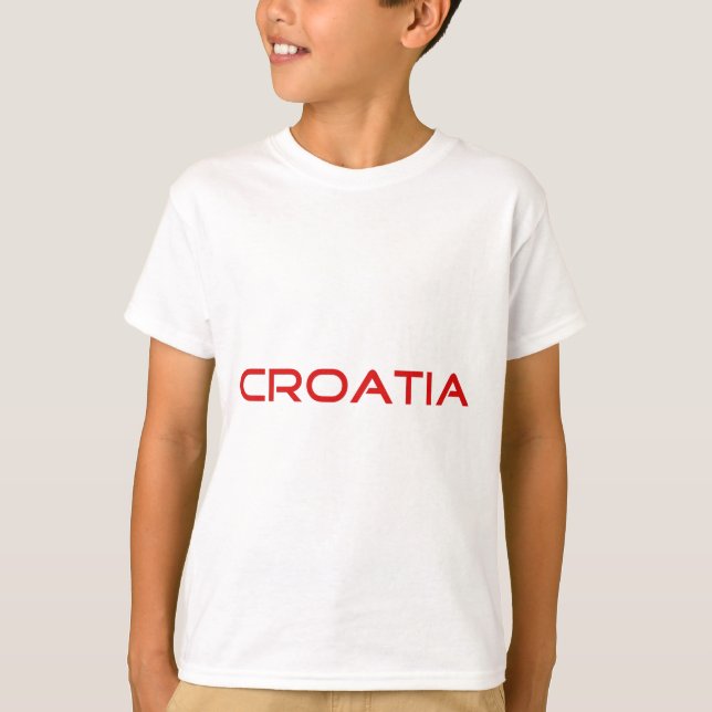 CAMISETA CROATIA (Frente)