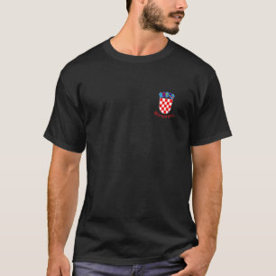 Camiseta Croatia Hrvatska  With Crest For Men Women Childre