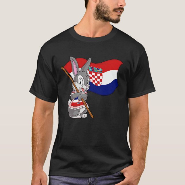 Camiseta Croatia Rabbit (Frente)