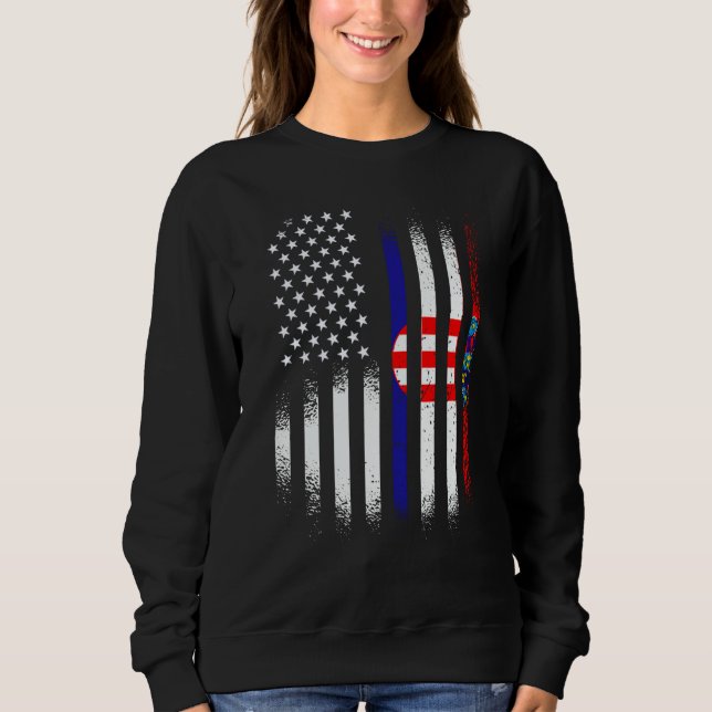Camiseta Croatian American Heritage Month Croatia Patriot G (Frente)