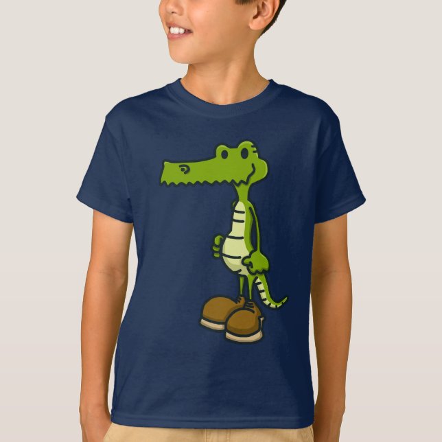 Camiseta Croc legal caçoa o T (Frente)
