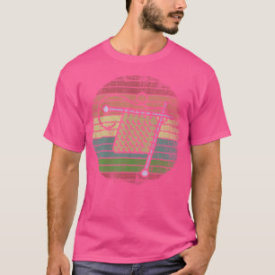 Camiseta Croché de Tricô Retro Fio Crocheter Tricô Tricô