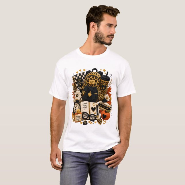 Camiseta Croché de Volta às Aulas (Frente Completa)