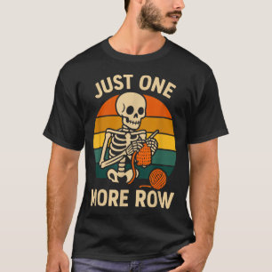 Camiseta Crochê Mais Crochê Apenas Amante de Esqueleto Tric