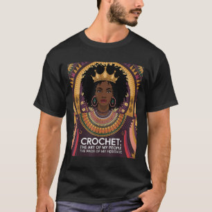 Camiseta Crochet A Arte Das Minhas Pessoas, O Orgulho Do Me