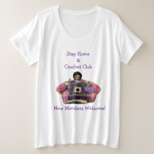 Camiseta Crochet Club