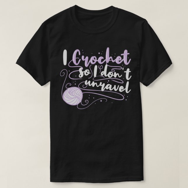 Camiseta Crocheting 12 (Frente do Design)