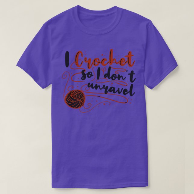 Camiseta Crocheting 5 (Frente do Design)