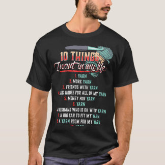 Camiseta Crocheting Natal Exclusivo