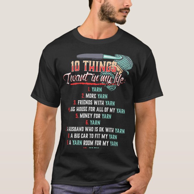 Camiseta Crocheting Natal Exclusivo (Frente)