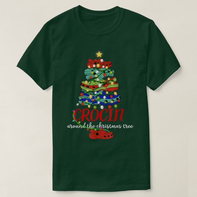 Camiseta Crocin around the Christmas tree 199 (Frente do Design)