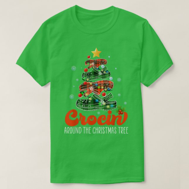 Camiseta Crocina em torno da árvore de natal 2007 (Frente do Design)