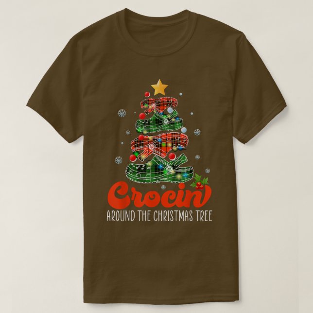 Camiseta Crocina em torno da árvore de natal 2007 (Frente do Design)