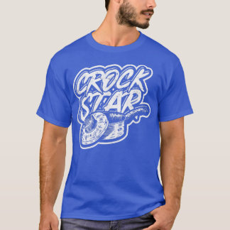 Camiseta CROCK STAR Kitchen Food Cooking, Grilling and Bak