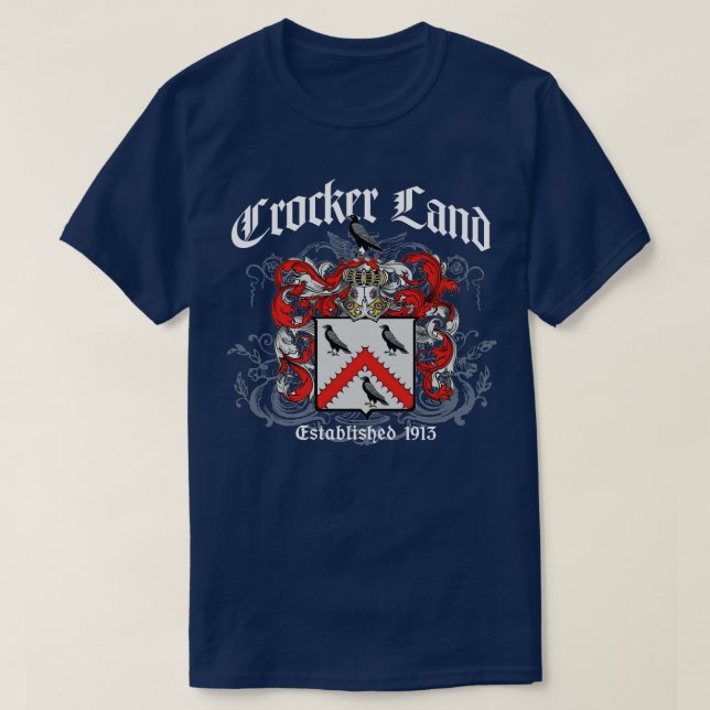 Camiseta Crocker Land (Frente do Design)