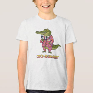Camiseta Croco-Jornalista Quebra Notícias