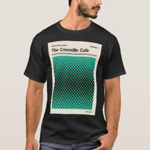 Camiseta Crocodile Cafe Retro Art