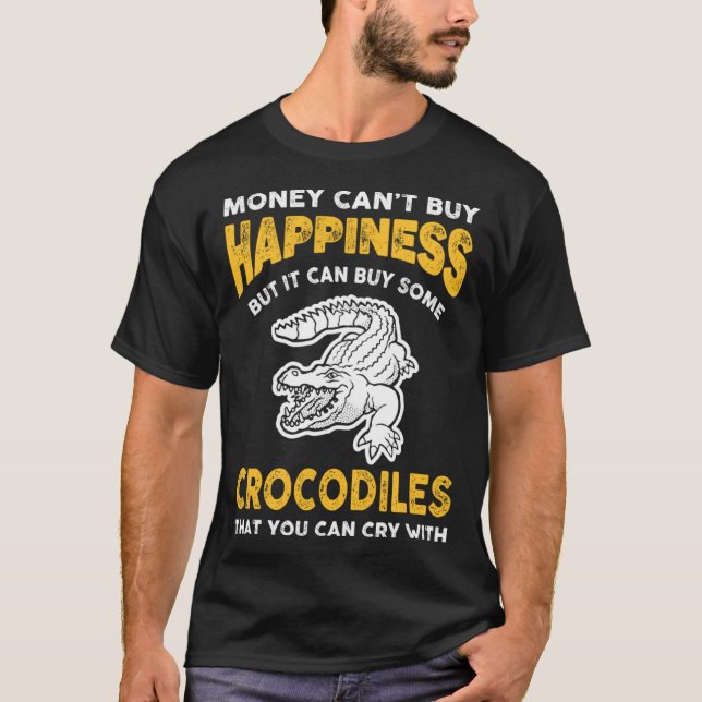 Camiseta Crocodile Joke Saying For Croc Handler (Frente)